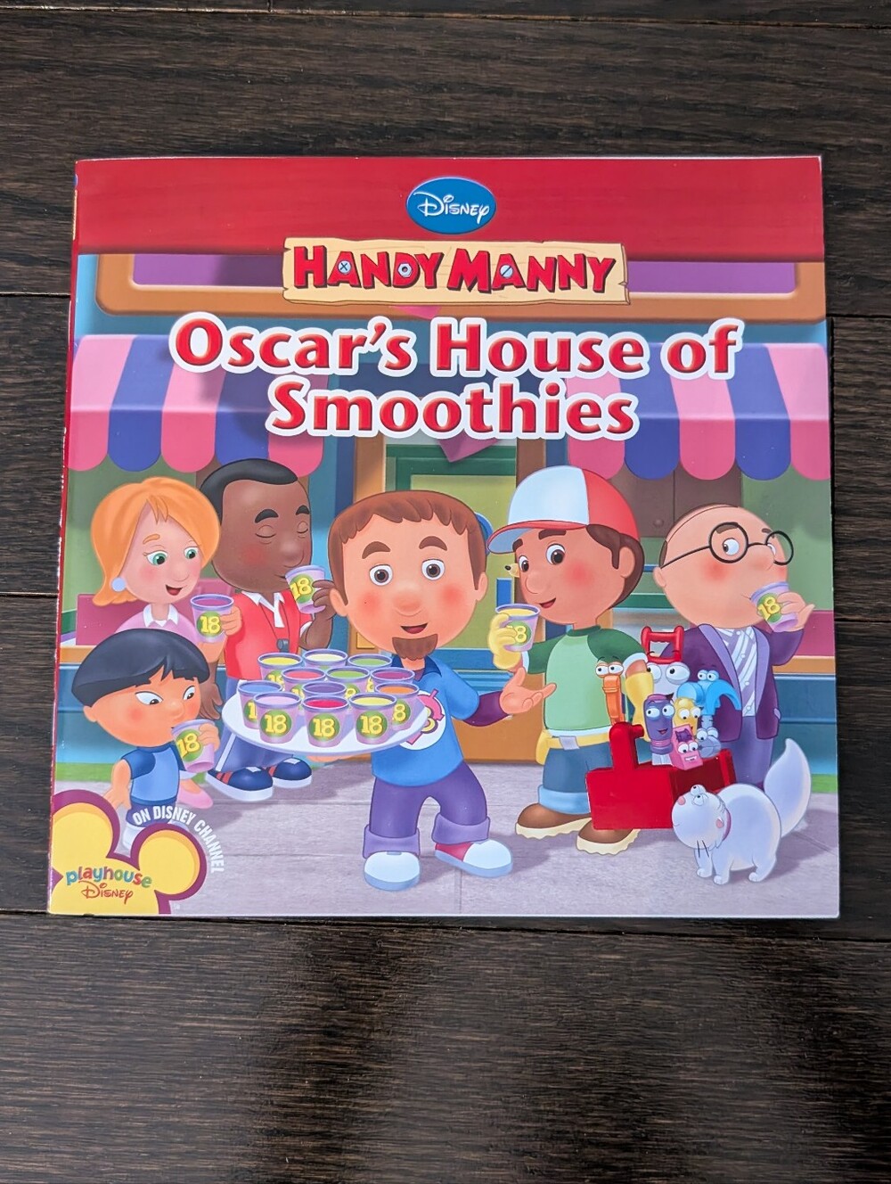 LIKE NEW Handy Manny Book, Disney Playhouse, Disney Junior